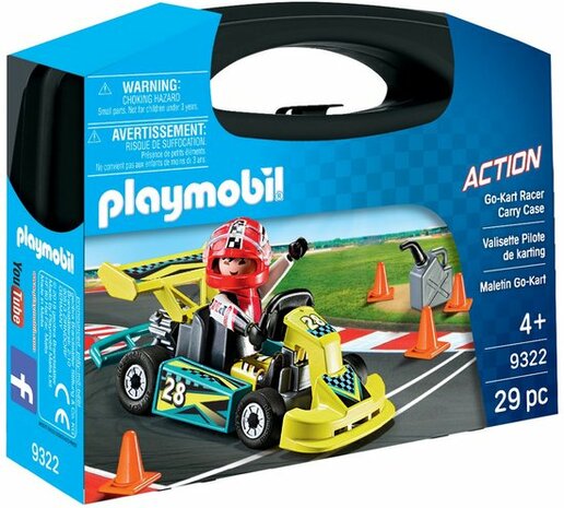 9322 Playmobil Playset City Action Go Kart