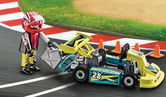 9322 Playmobil Playset City Action Go Kart