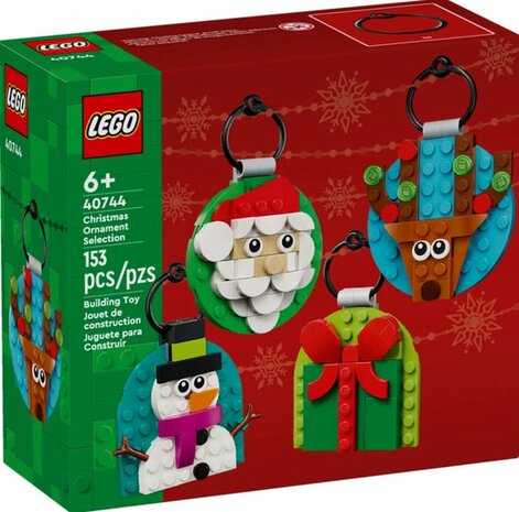40744 LEGO Iconic Schattige kerstversieringen