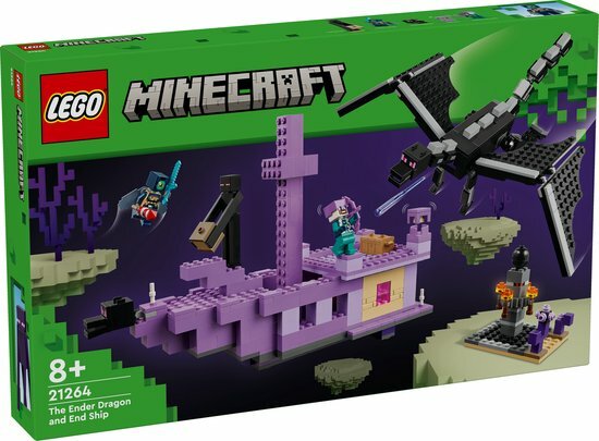 21264 LEGO Minecraft De Enderdraak en het End-schip