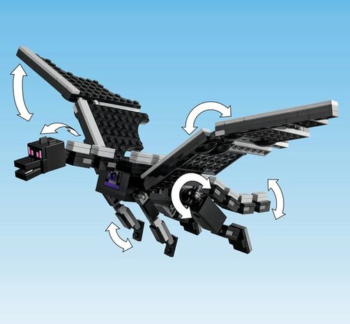 21264 LEGO Minecraft De Enderdraak en het End-schip