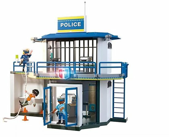 71874 PLAYMOBIL Action Heroes: Politiebureau met Onderzoekskamer