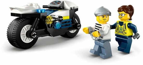 60455 LEGO 4+ City Achtervolging op Politiemotor