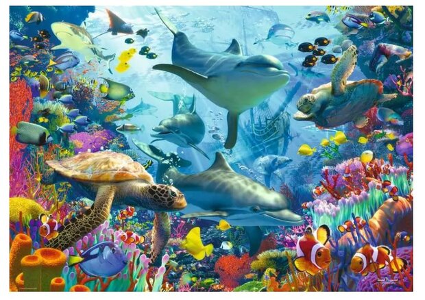 11729 Ravensburger Puzzel Coral Retreat 1000 stukjes