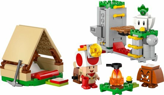 72040 LEGO Super Mario™ Toad-Baas' Kampeerplaats