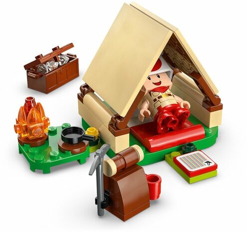 72040 LEGO Super Mario™ Toad-Baas' Kampeerplaats