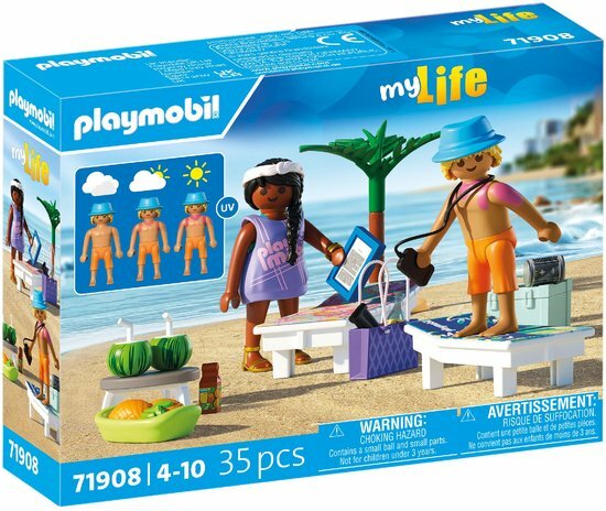 71908 Playmobil My Life Stranduitje met koppel