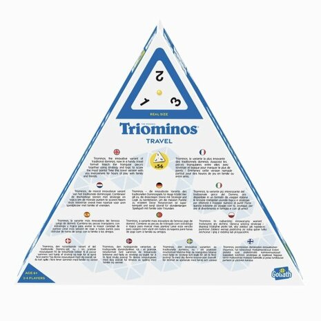 06232 Goliath Triominos Travel  Reisspel