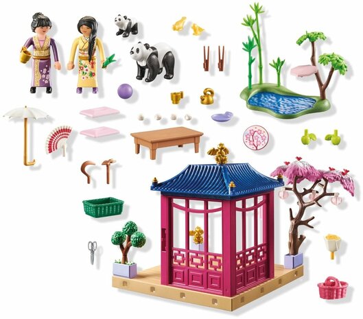 71762 PLAYMOBIL My Life PROMO Aziatische tuin met panda