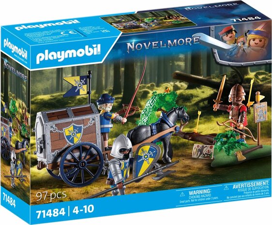 71484 PLAYMOBIL Novelmore Overval op Transportwagen