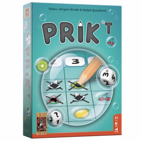 77905 999 Games Gezelschapsspel PrikT Dobbelspel