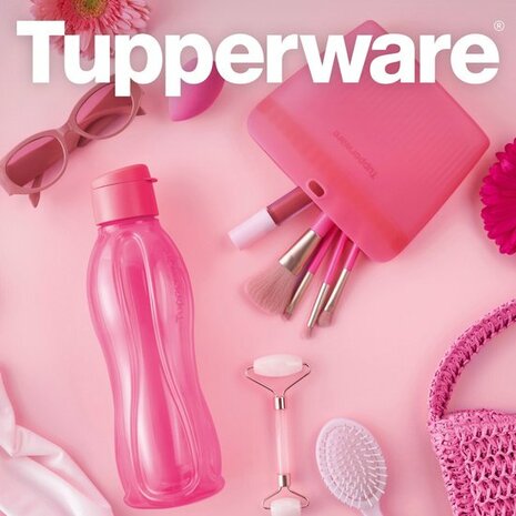 64639 Tupperware Ultimate Silicone Bag Roze maat S