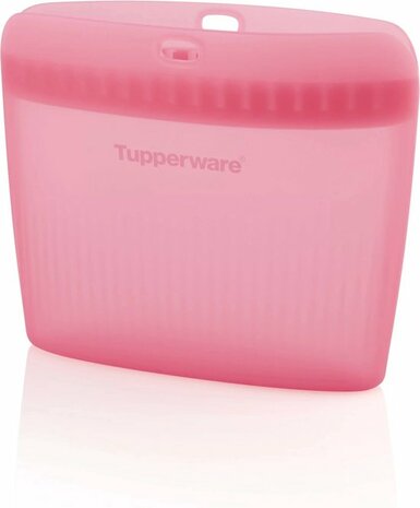 64639 Tupperware Ultimate Silicone Bag Roze maat S