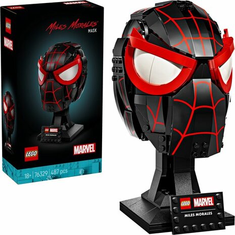 76329 LEGO Marvel Miles Morales Masker