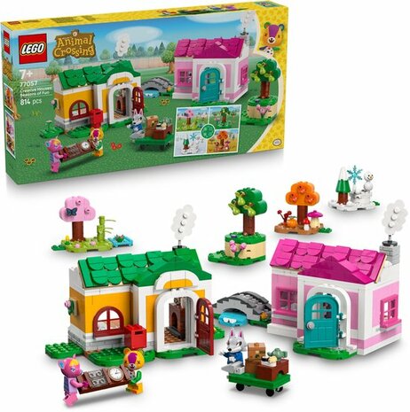 77057 LEGO Animal Crossing&trade; Creatieve Huizen: Seizoenenlang Plezier