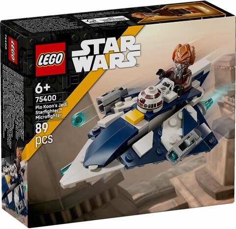 75400 LEGO Star Wars Plo Koons Jedi Starfighter Microfighter