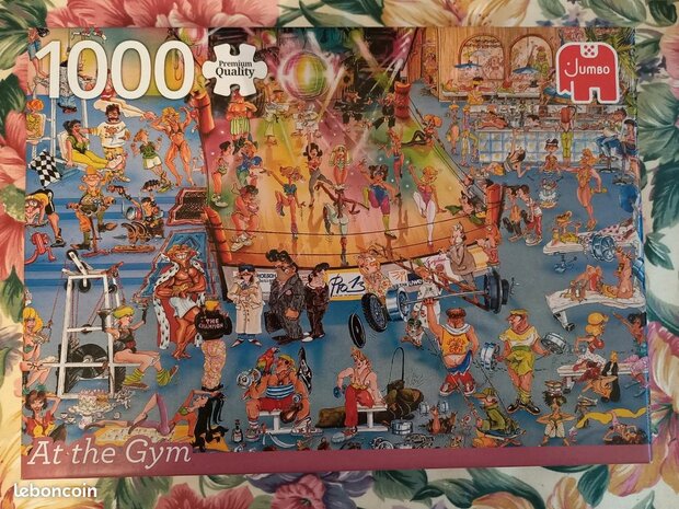 05027 Jumbo Puzzel At The Gym 1000 stukjes
