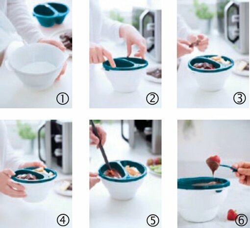 77320 Tupperware Chocoladefondue