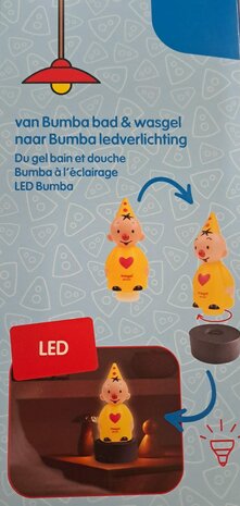 92928 Bumba Bumba 3D Natural Wasgel + Verlichting