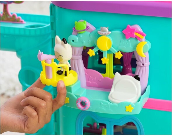 39469 Gabby's Poppenhuis  Pandy Paws-speelset met Sterrenwachtbalkon  8-delig