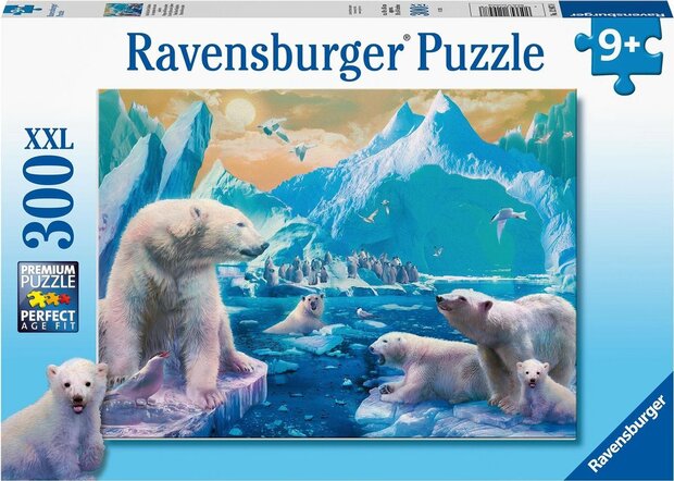 129478 Ravensburger Puzzel In het rijk van de ijsbeer 300 XXL stukjes