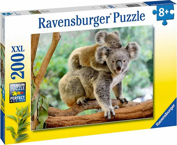129454 Ravensburger Puzzel Familie koala 200XXL stukjes