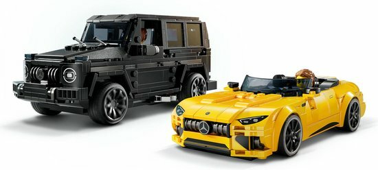 76924 LEGO Speed Champions Mercedes-AMG G 63 en Mercedes-AMG SL 63