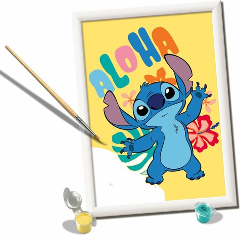 237692 Ravensburger CreArt Disney Aloha Stitch Schilderen op nummer