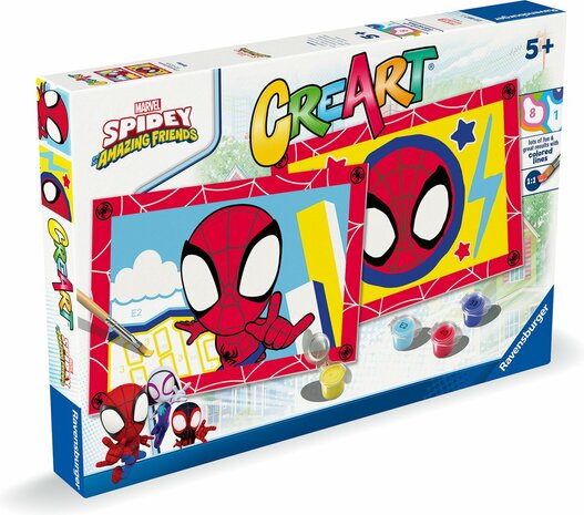 238873 Ravensburger CreArt Young Spidey Schilderen op nummer