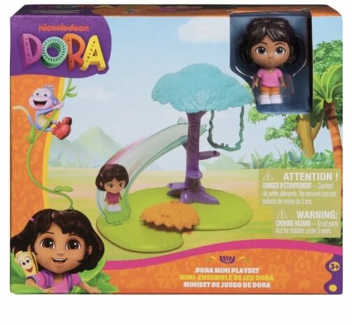 92235 Nickelodeon Dora Mini Playset Glijbaan Ontdekkingsreizigers