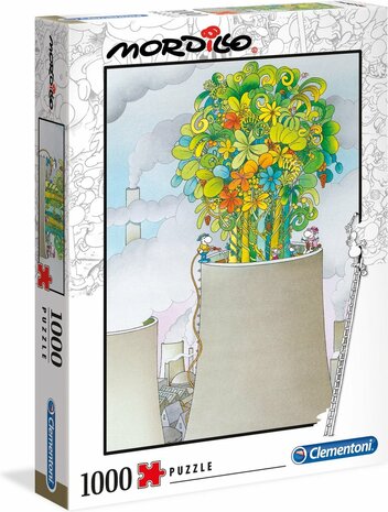 395354 Clementoni Puzzel Mordillo Collectie The Cure 1000 Stukjes