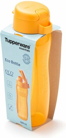 85319 Tupperware Essentials Eco Fles 500 ml Oranje