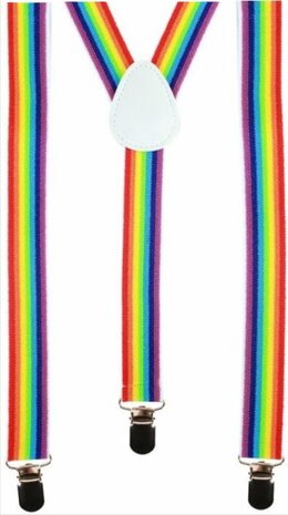 97314 Bretels Regenboog Verstelbaar