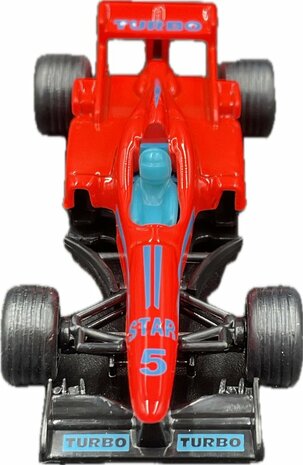 13577 SIKU Metalen Raceauto Formule 1 Special Edition Rood/Blauw  