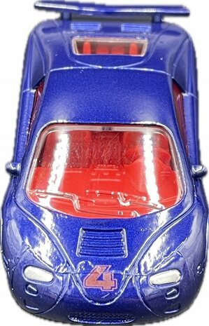 08764 SIKU Metalen Raceauto Lightning 4 Blauw Speciale Editie  
