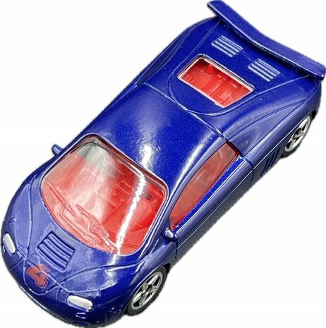 08764 SIKU Metalen Raceauto Lightning 4 Blauw Speciale Editie  