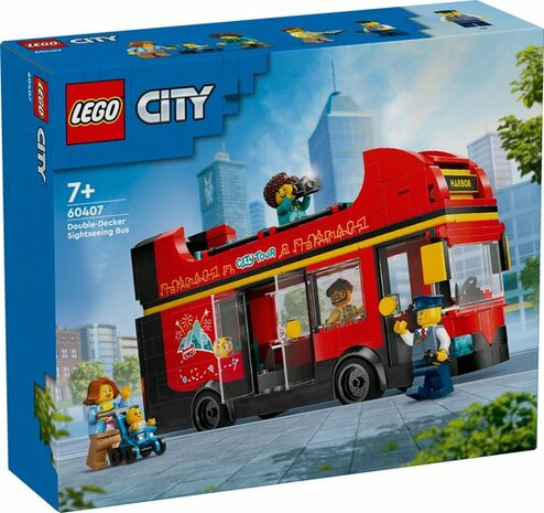 60407 LEGO City Toeristische rode dubbeldekker