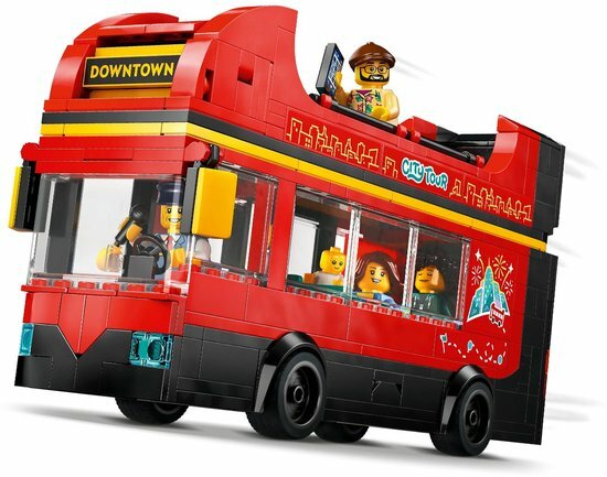60407 LEGO City Toeristische rode dubbeldekker