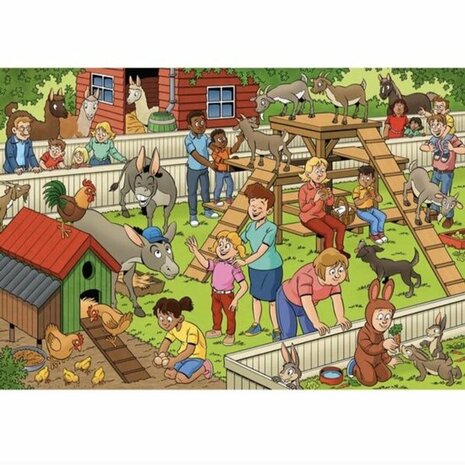 79053 Goliath Puzzel That's Life Junior Kinderboerderij 240 stukjes