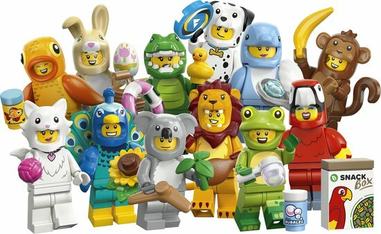 71051 LEGO Minifiguren Serie 28: Dierenkostuums 1 van 12 Figuren