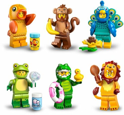 71051 LEGO Minifiguren Serie 28: Dierenkostuums 1 van 12 Figuren