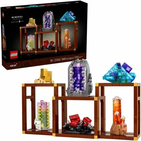 21362 LEGO Ideas Mineralenverzameling