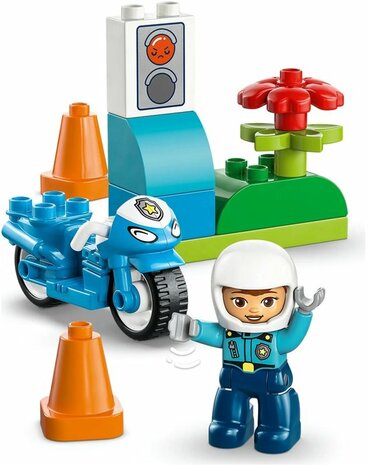 10471 LEGO DUPLO Town  Blauwe Politiemotor