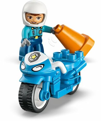 10471 LEGO DUPLO Town  Blauwe Politiemotor
