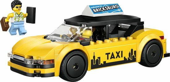 60487 LEGO City Gele Taxi
