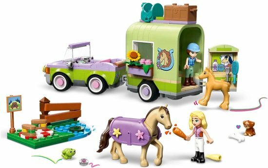 42695 LEGO Friends Paard en Veulen met Paardentrailer