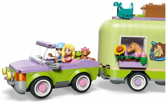 42695 LEGO Friends Paard en Veulen met Paardentrailer