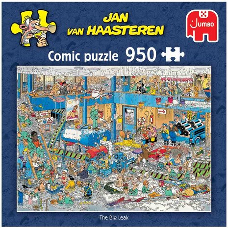 01944 Jumbo Puzzel Jan van Haasteren The Big Leak 950 stukjes