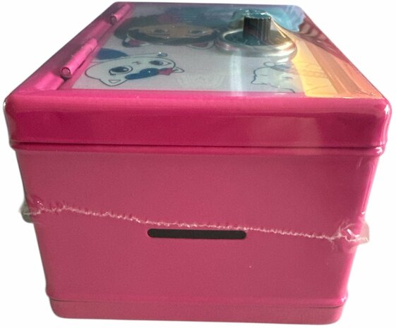 00971 Gabby&rsquo;s Dollhouse Kinder Spaarpot Kluis met Code Roze