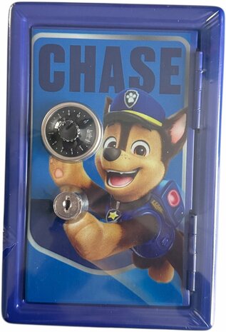 00940 Paw Patrol Kinder Spaarpot Kluis met Code Blauw